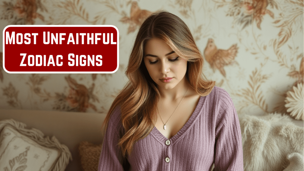 Most Unfaithful Zodiac Signs